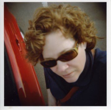 Self Portrait with Rental Car