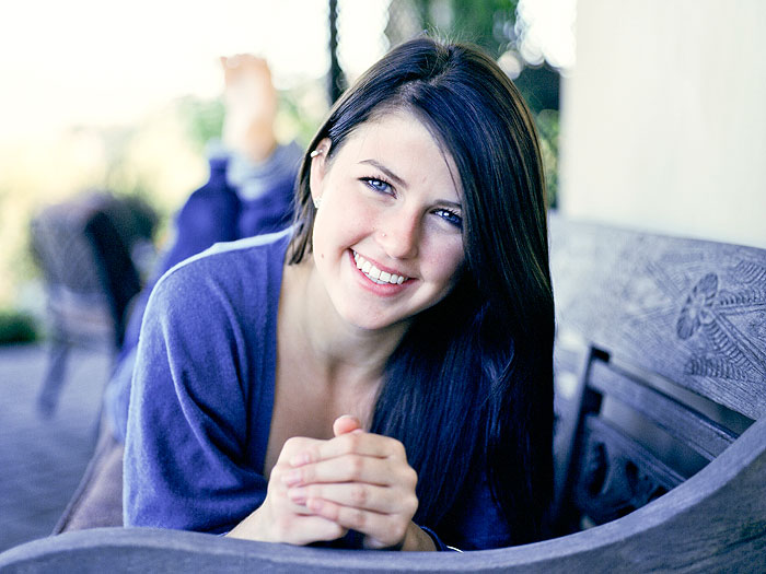Senior Portrait in beautiful SoCal Light