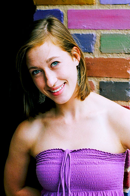 Senior Portrait in the Rain 2