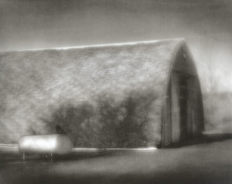 Shed and Gas Tank
