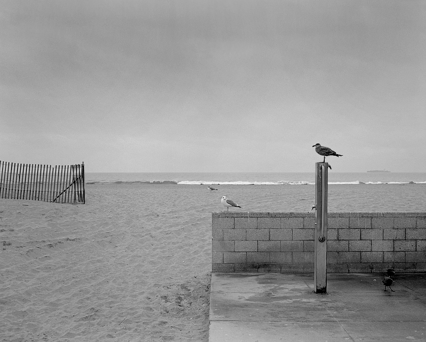 Shower station, Sunset Beach, California