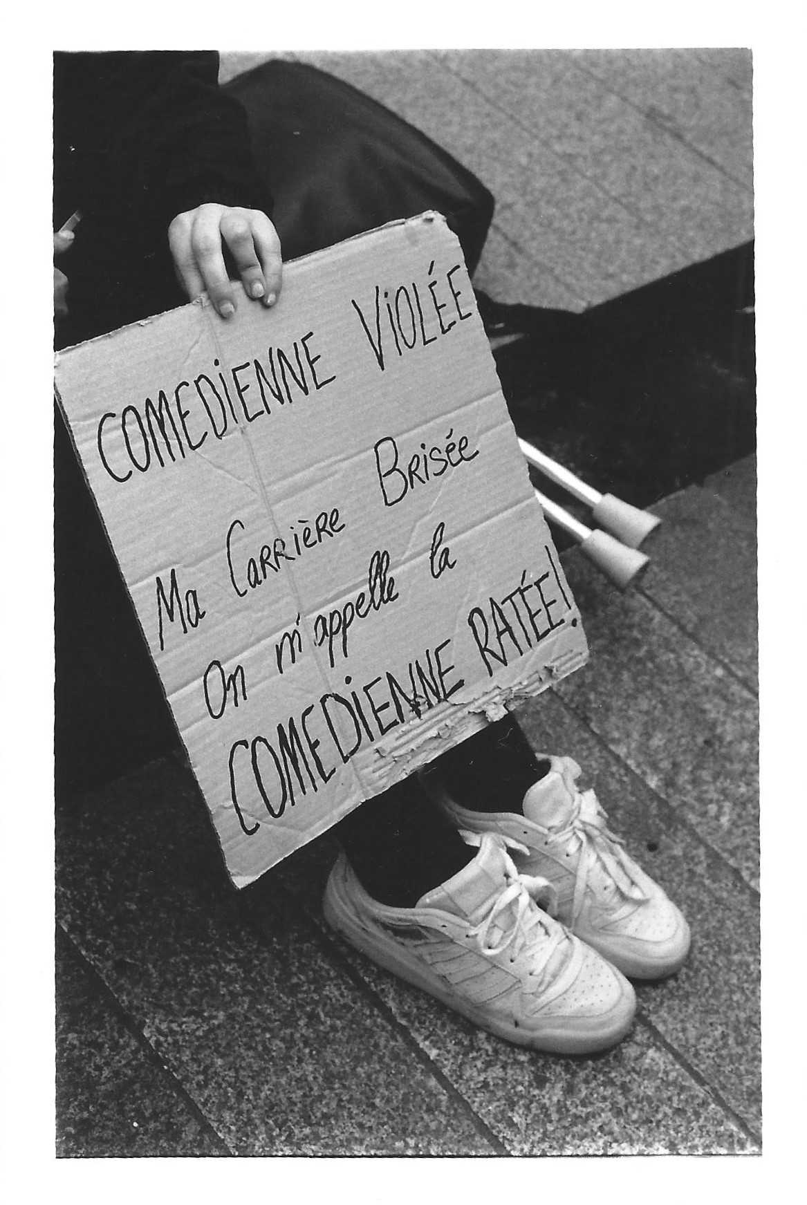 Sign - Rally against sexual violence - 19/10/24