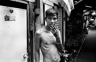 Skinny Man Klong Toey Slum Bangkok