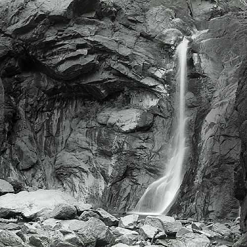 Small stream waterfall