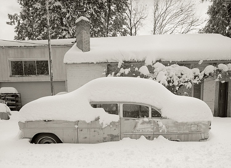 Snow and Car