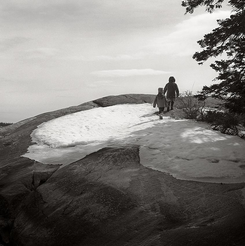 Snow at the beach