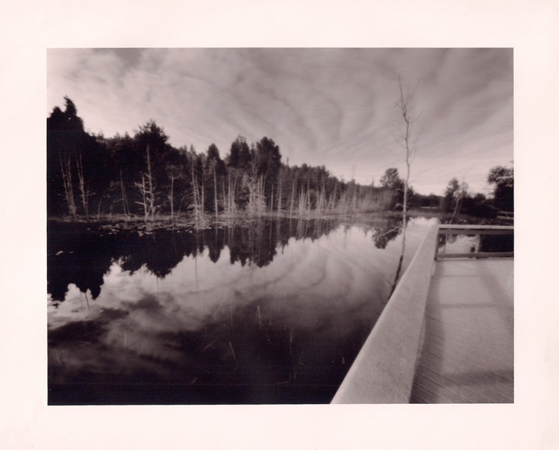 Spring Lake pinhole - wine print