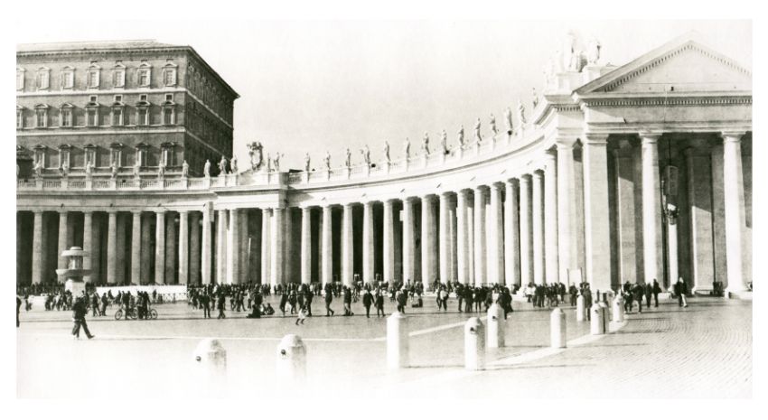 St Peter's Square - Lith