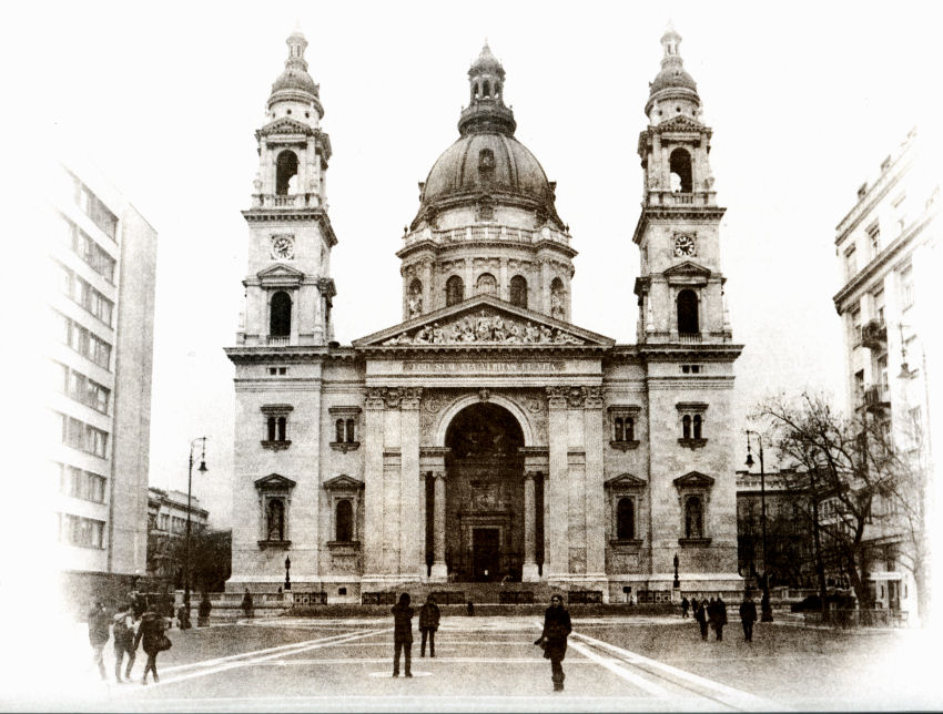 St Stephens Cathedral, Budapest - Lith