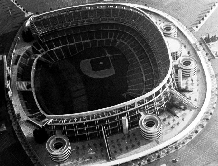 Stadium From The Blimp