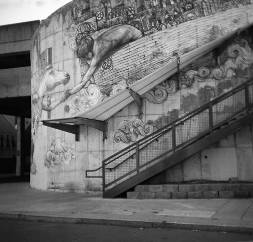 Stairway to Parking Garage