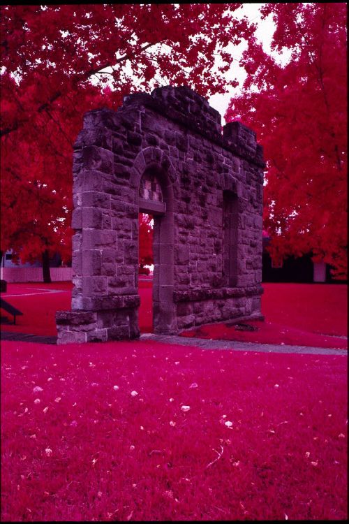 Standing ruin