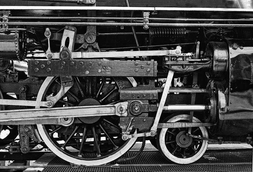 Steam Locomotive Fresh from the Shop