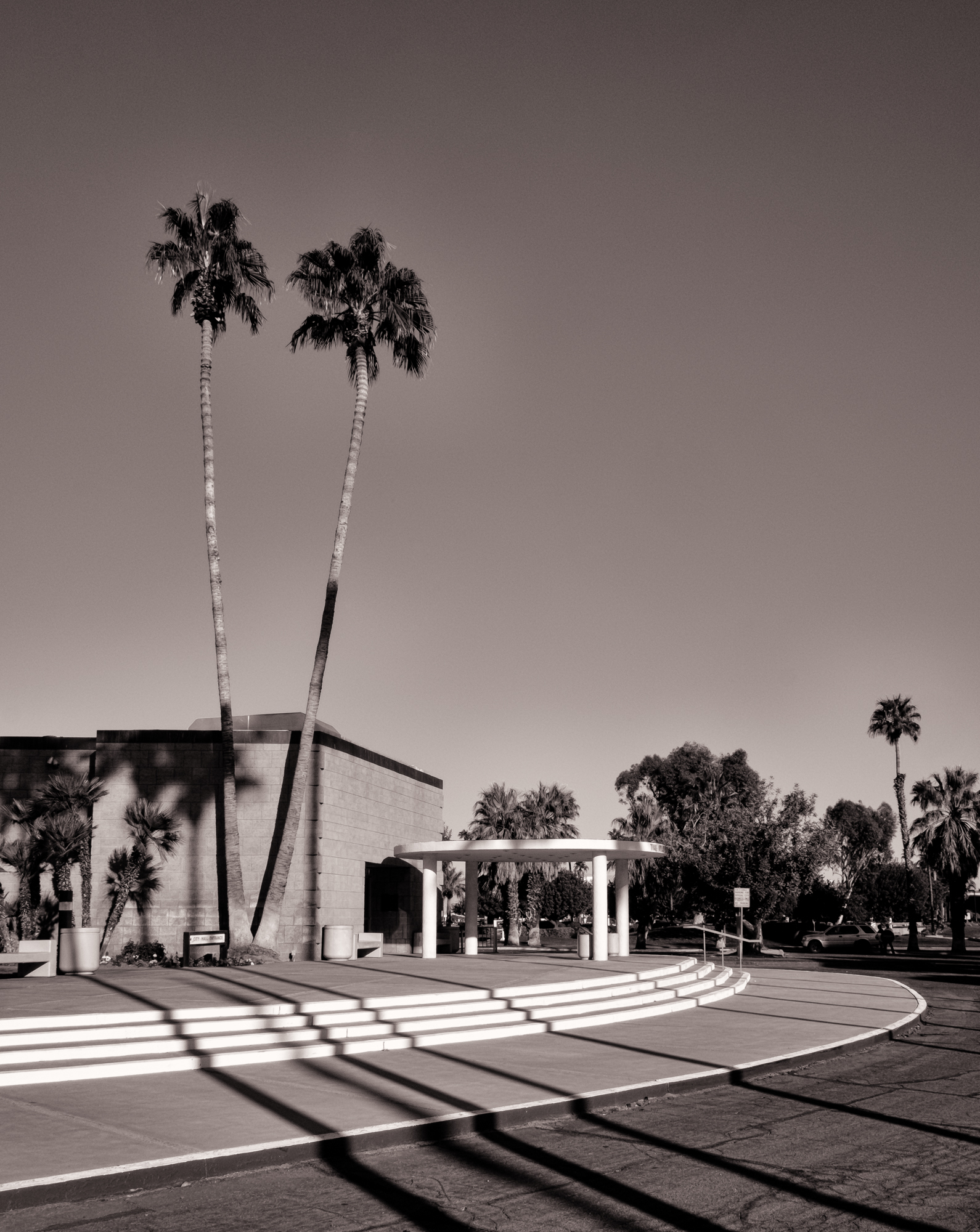 Steps of City Hall - Palm Springs