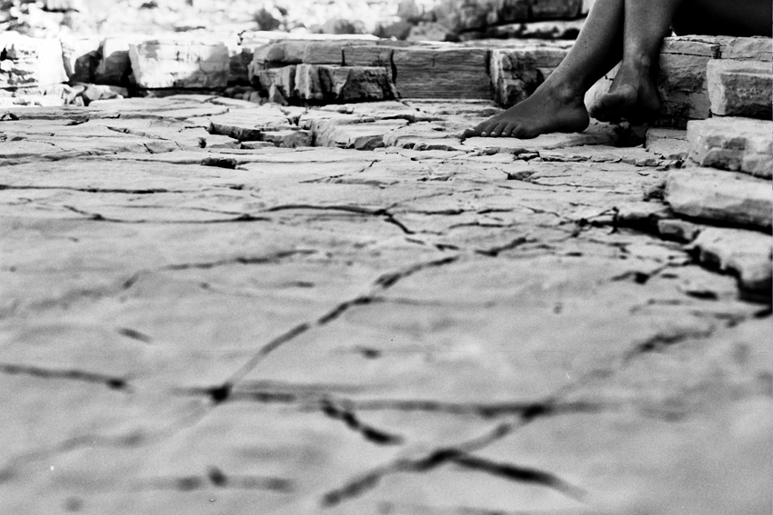 Stoned feet