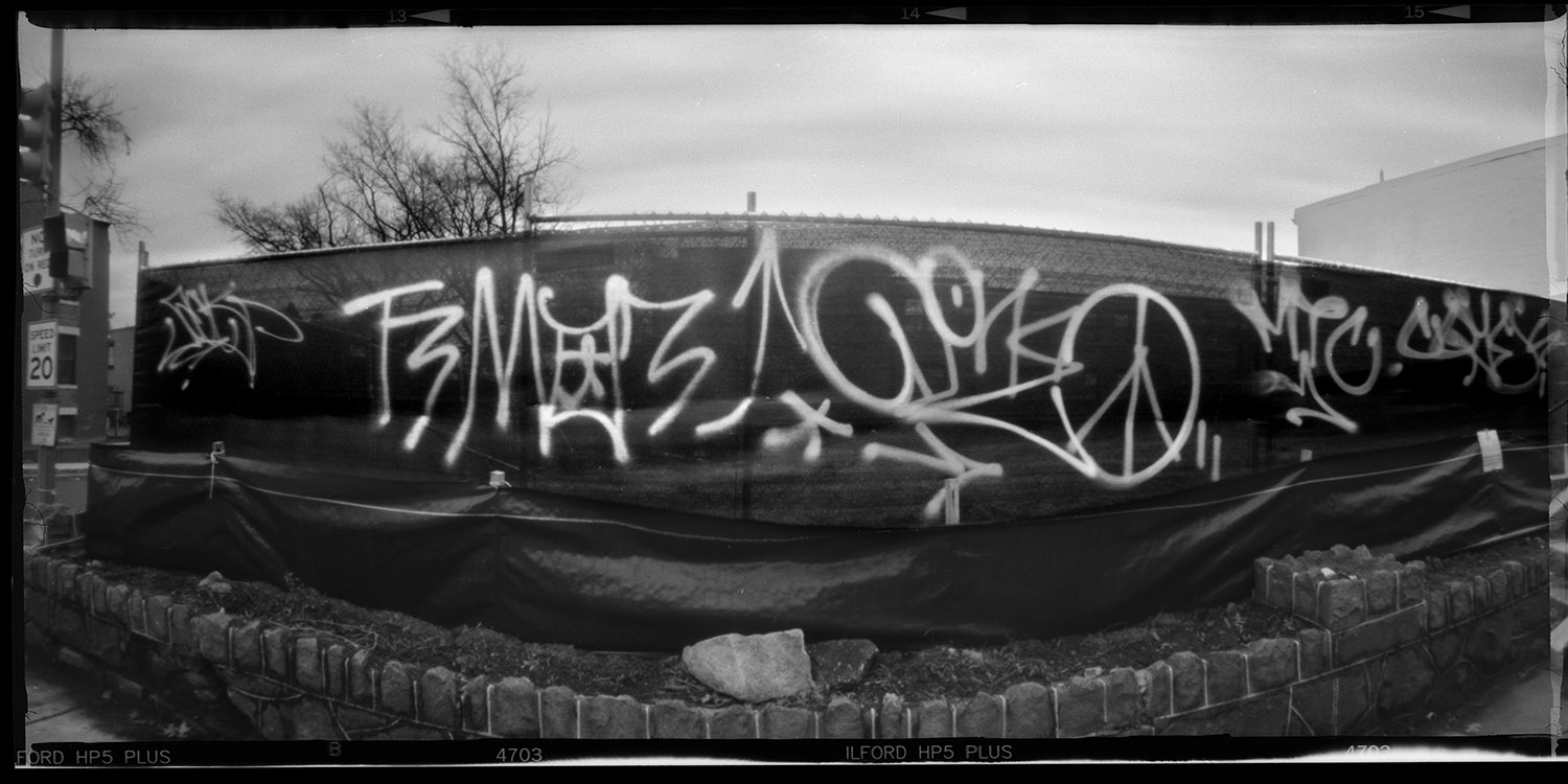 Storm Fence Graffiti
