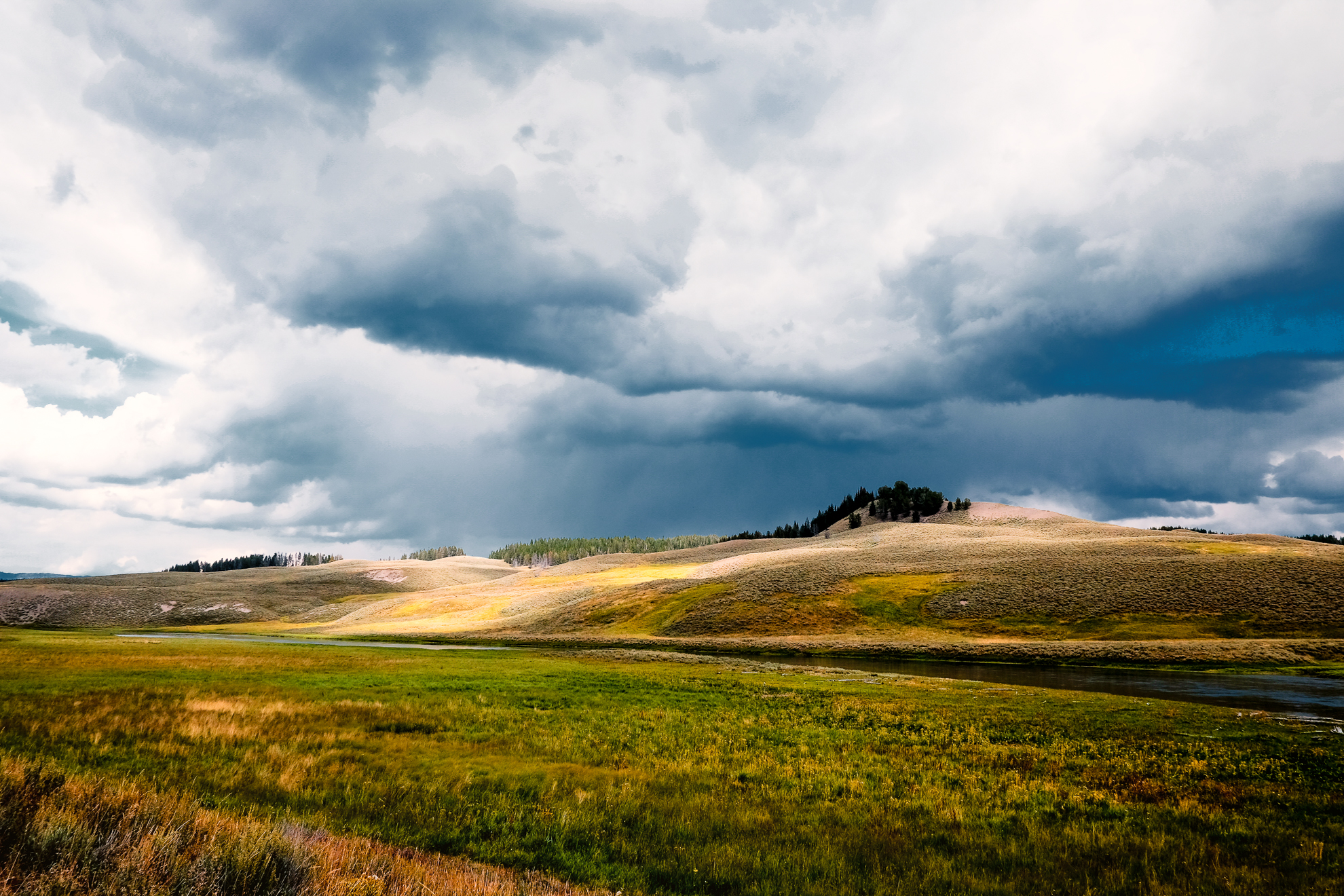 Storm in Yellowstone