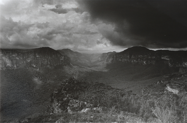 Storm over Grose Valley