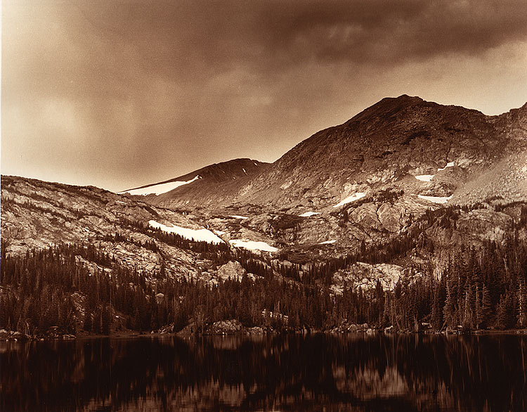 Storm over Jasper Lake