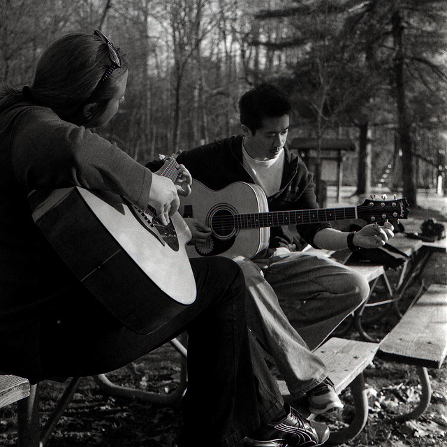 Strangers in a Park