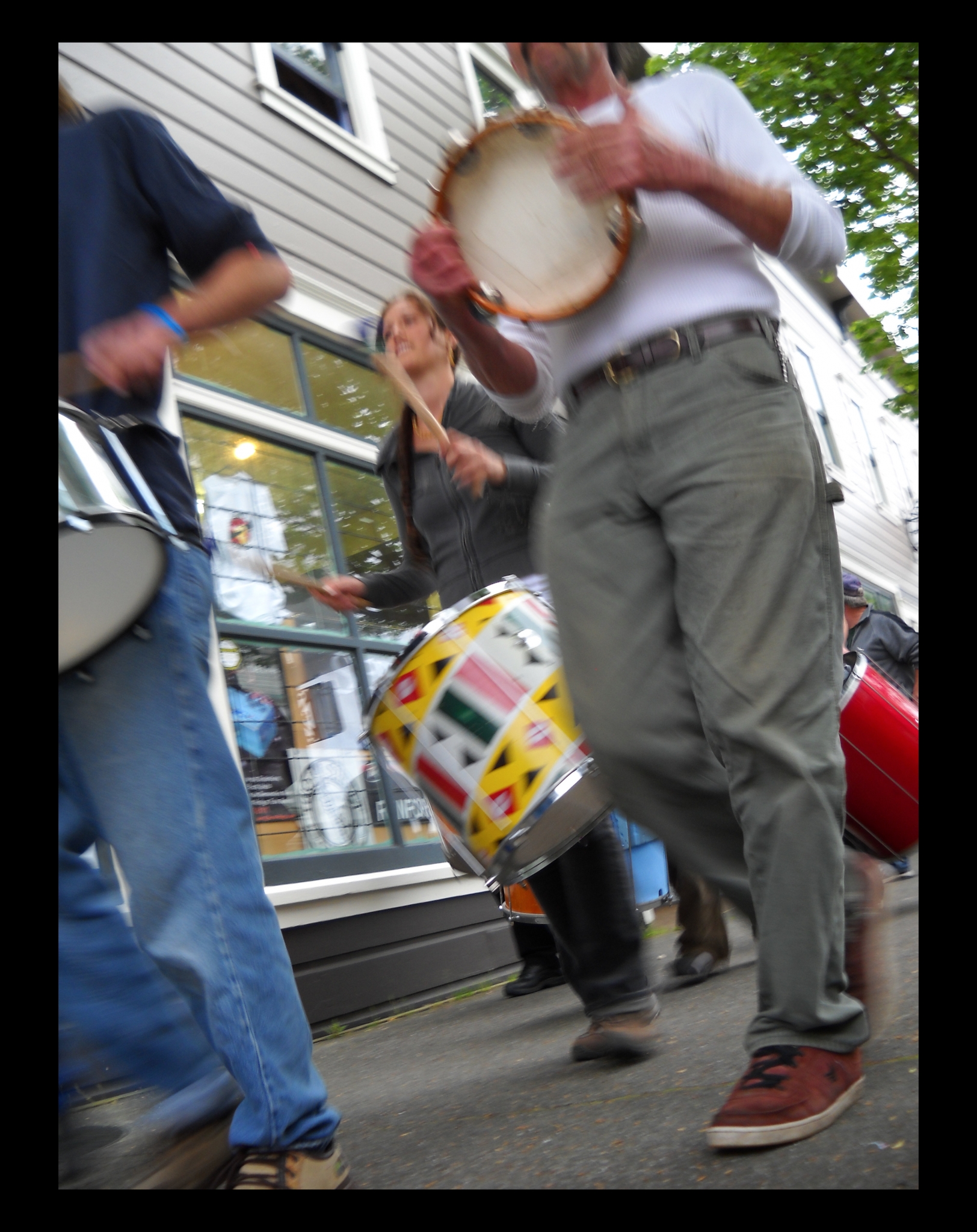 Street drummers