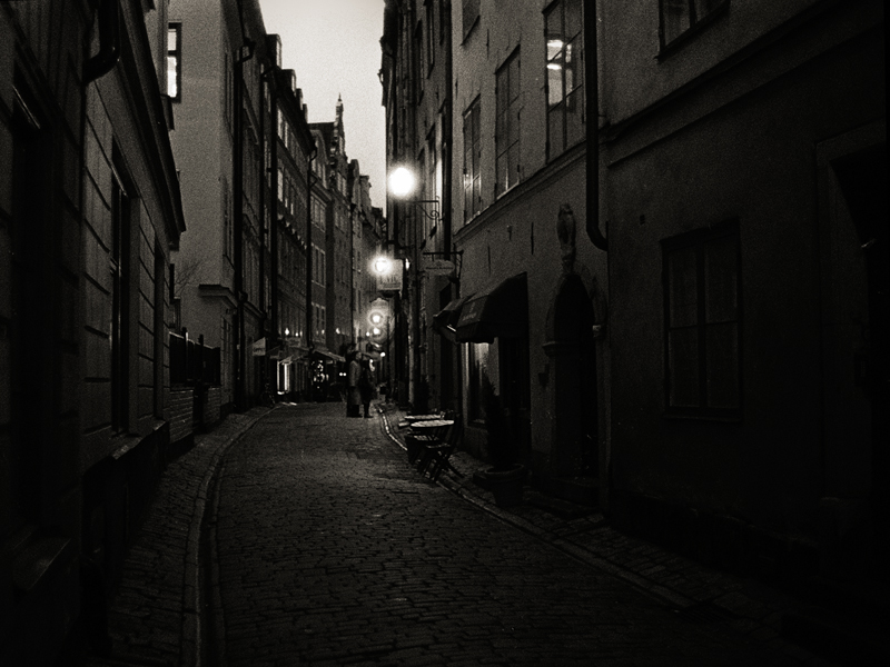 Streets of old Stockholm