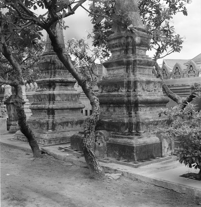 Stupas in Siem Riep