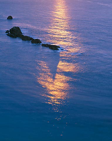 Sunbeam and shadow