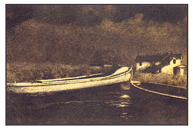 Sundown on Nomini Creek