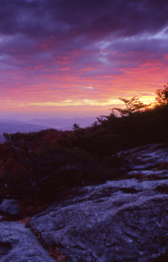 Sunrise At Little Lost Cove Cliffs