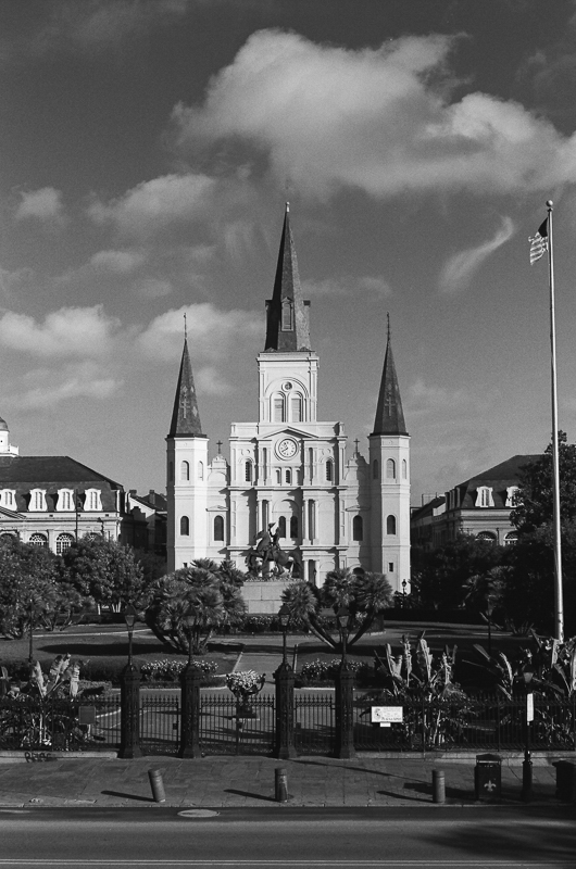Sunrise on Jackson Square