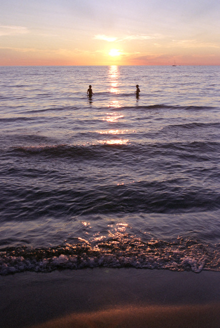 Sunset and Silhoutte