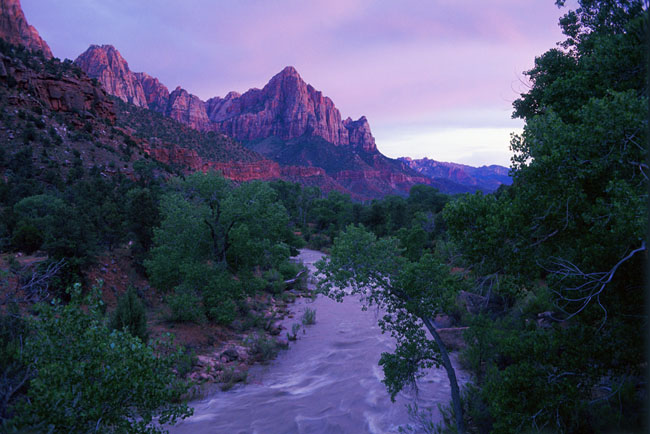 Sunset at the Watchman