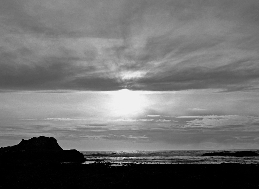Sunset at Yaquina Head