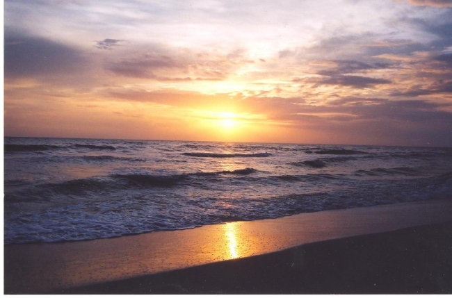 sunset in st. Joseph