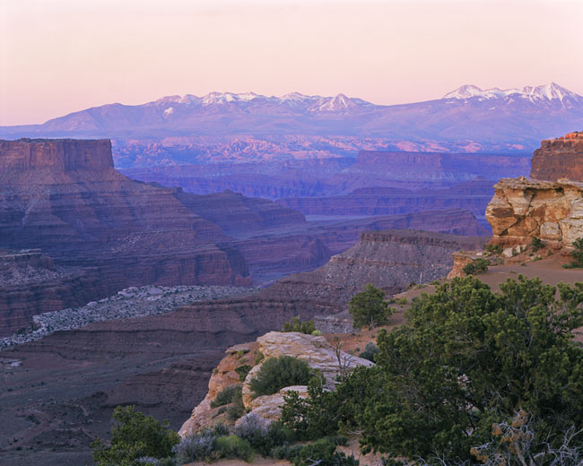 Sunset Shafer Canyon
