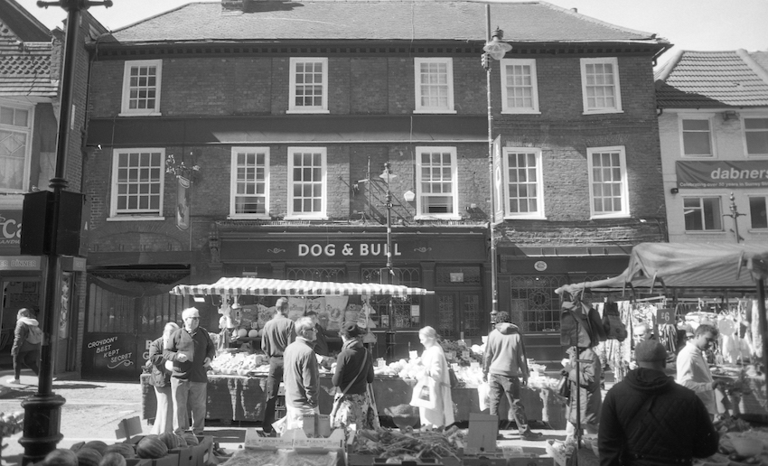 Surrey Street Market #2 Dog and Bull
