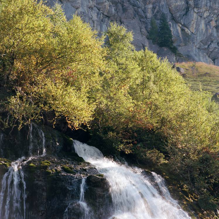 Swiss Alps 2010 waterfall