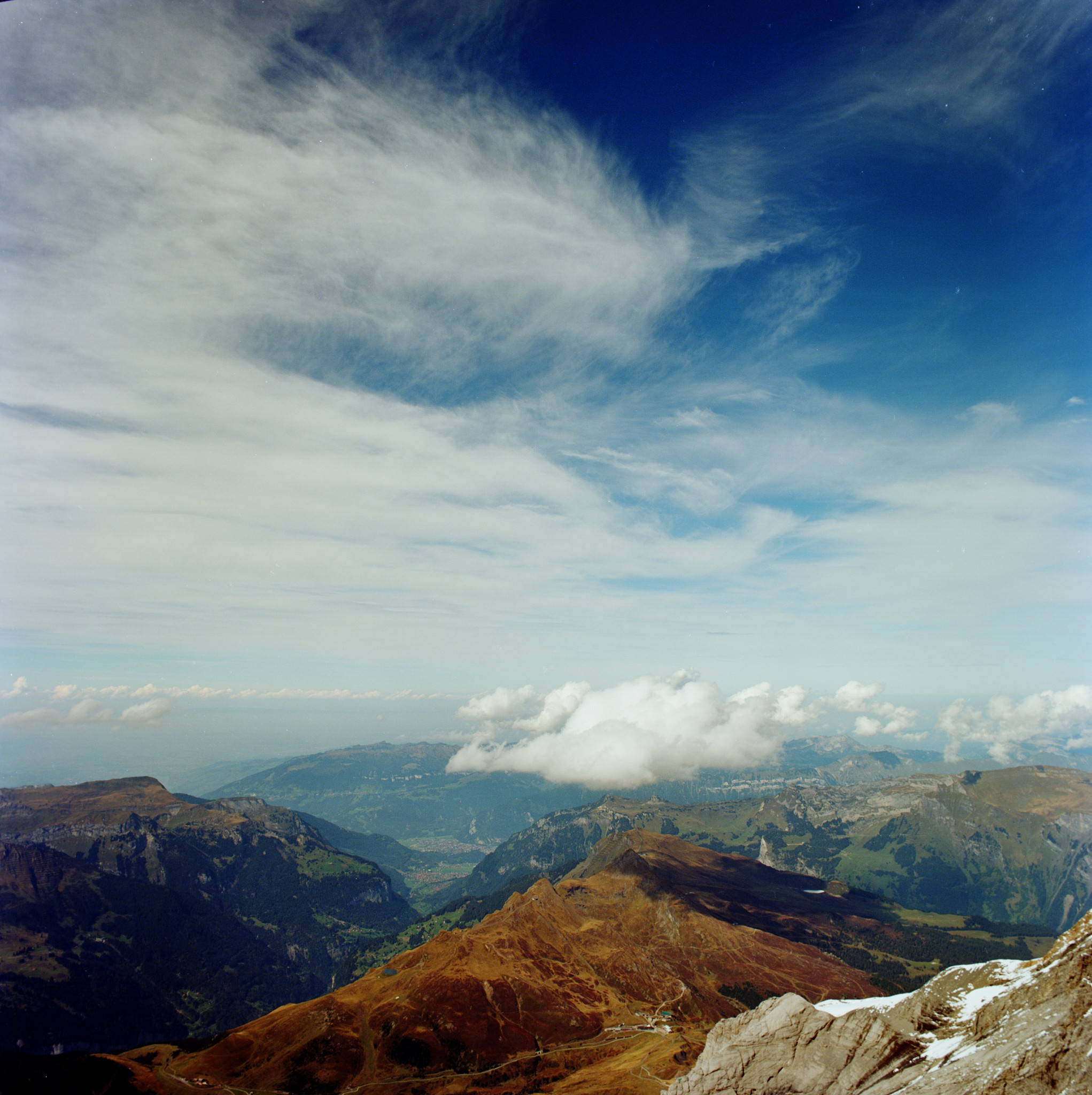 Swiss hillside