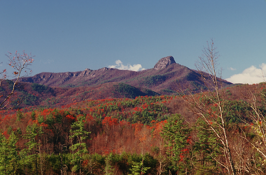 Table Rock & The Chimneys from Little Chestnut Mtn.