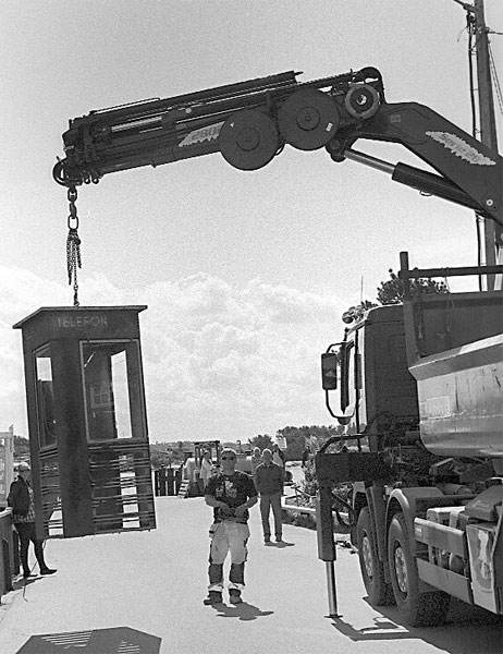 Telephoen kiosk
