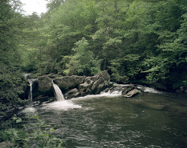 Tellico River waterfall