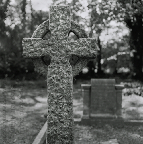 Test print - Cross, St Mark's Graveyard, Newnham