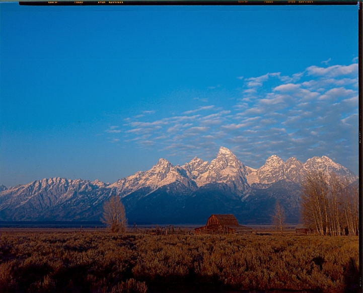 Tetons in color