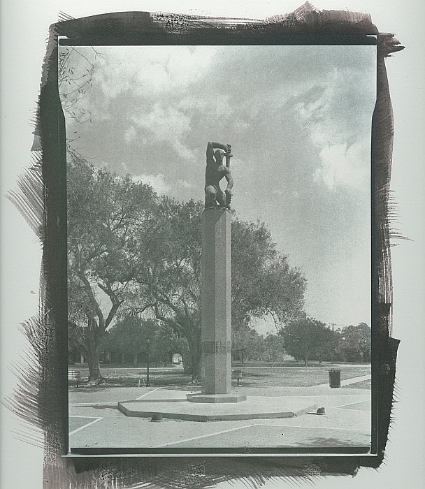 Texas Chrysotype: Amon B King Monument