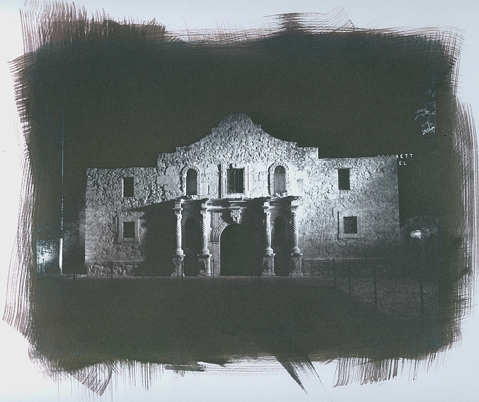 Texas Chrysotype Process: Alamo