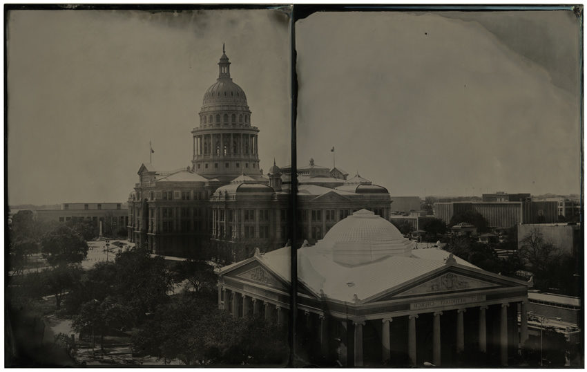 Texas State Capitol - 10x16 Wet Plate