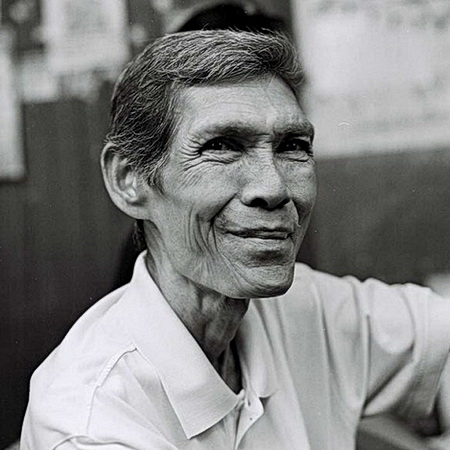 Thai Man At Erawan Shrine Bangkok