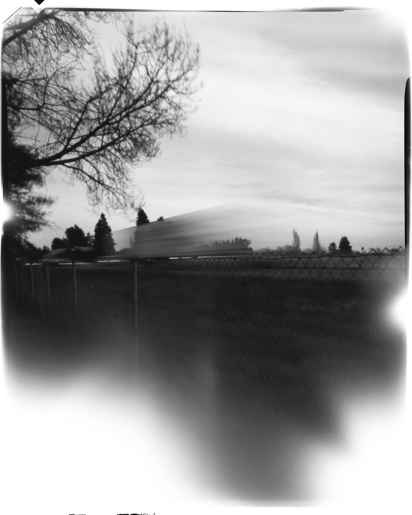 The 101 freeway in Petaluma