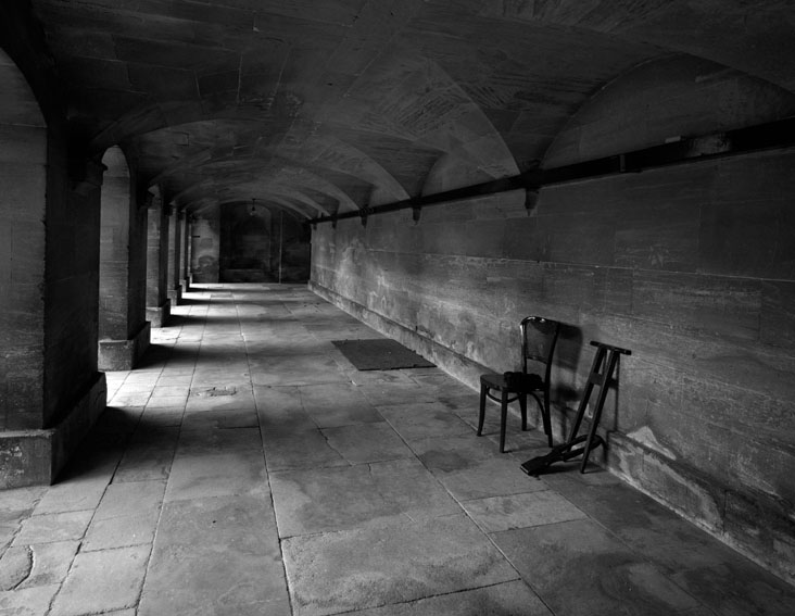 The cloisters Blenheim Palace